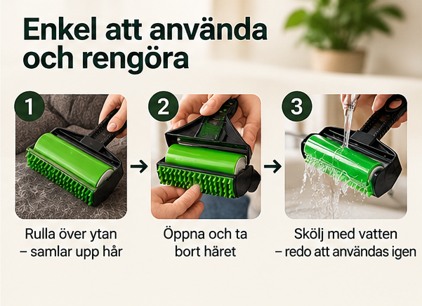 PälsFri™ – återanvändbar pälsborttagare