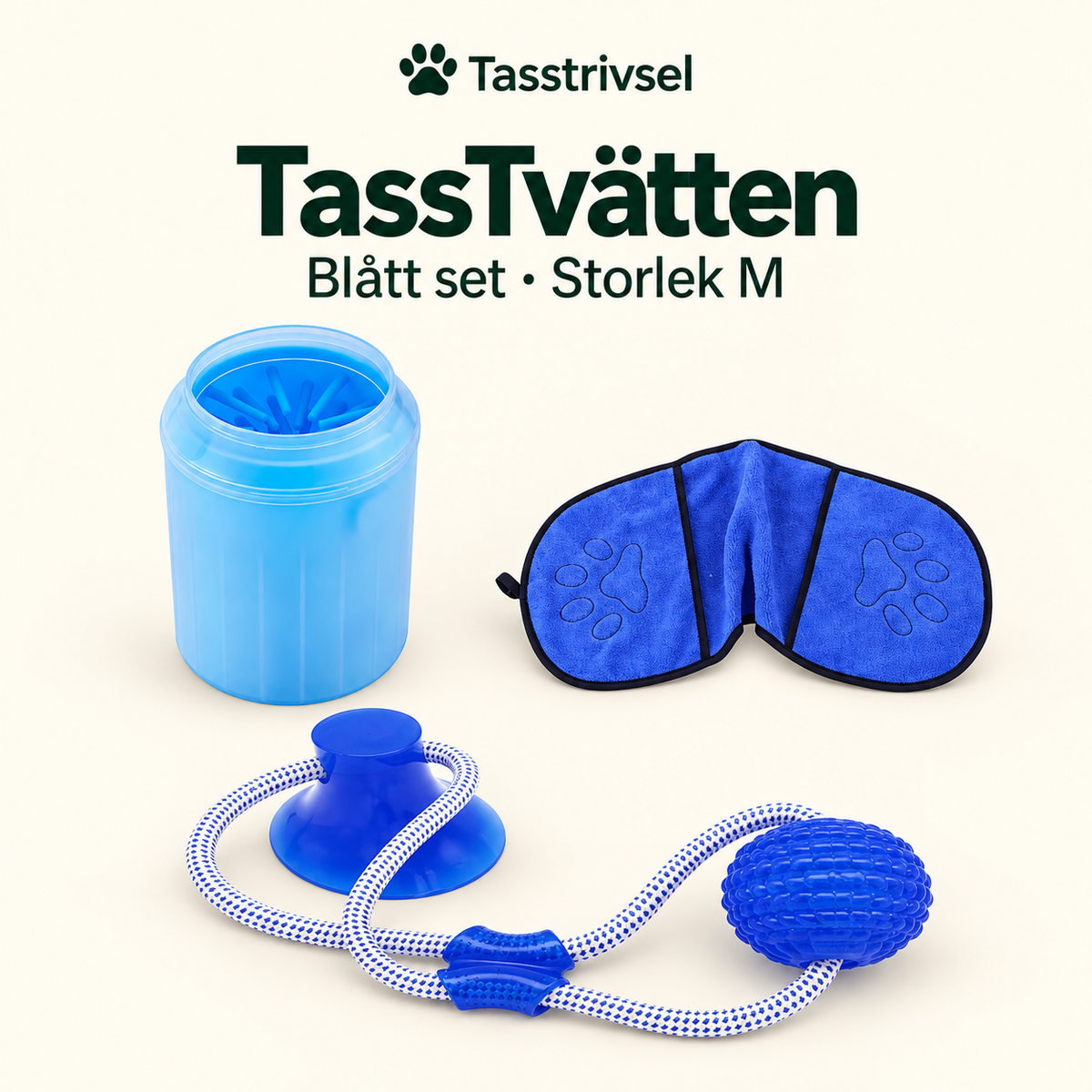 TassTvätten™ – skonsam tassrengöring för hund